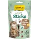 GimCat Mini Sticks Turkey & Cheese - Small Appetizers for Special Enjoyment - 1 Bag (1 x 50 g) GimCat Mini Sticks Turkey & Cheese - Small Appetizers for Special Enjoyment - 1 Bag (1 x 50 g)