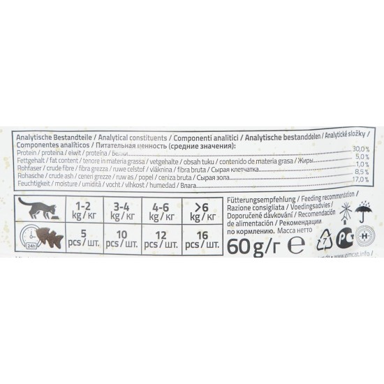 GimCat Soft Snacks Duck with Blueberries - Soft and Protein Rich Cat Treat without Added Sugar - 1 Bag (1 x 60 g) GimCat Soft Snacks Duck with Blueberries - Soft and Protein Rich Cat Treat without Added Sugar - 1 Bag (1 x 60 g)