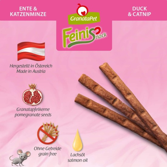 Gran Atapet Feinis Snack Duck and Catnip Cream 50 g Gran Atapet Feinis Snack Duck and Catnip Cream 50 g