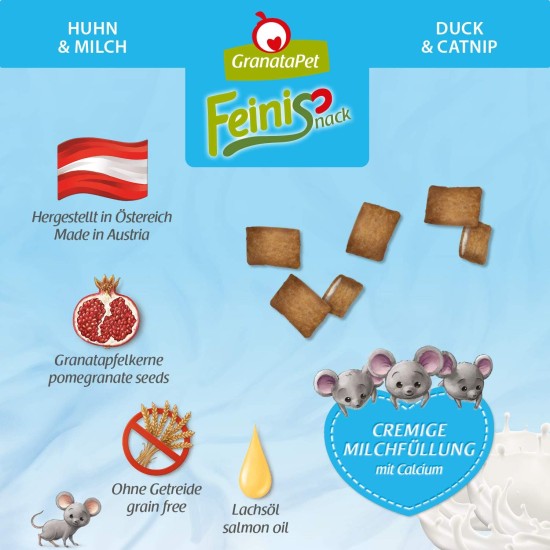 Gran Atapet Feinis Snack Duck and Catnip Cream 50 g Gran Atapet Feinis Snack Duck and Catnip Cream 50 g