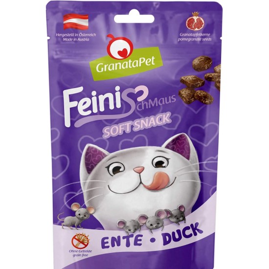 GranataPet FeiniSchmaus Chicken, Treats for Cats, Soft Cat Snack, Cat Treats without Grains & Sugar Additives, Reward for Between, 50 g GranataPet FeiniSchmaus Chicken, Treats for Cats, Soft Cat Snack, Cat Treats without Grains & Sugar Additives, Reward for Between, 50 g
