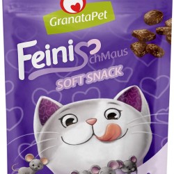 GranataPet FeiniSchmaus Duck Treats for Cats, Soft Cat Snack, Cat Treats without Grains & Sugar Additives, Reward for Between, 50 g GranataPet FeiniSchmaus Duck Treats for Cats, Soft Cat Snack, Cat Treats without Grains & Sugar Additives, Reward for Between, 50 g