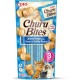 INABA Churu Bites No By-Products with 40% Chicken Meat and 32% Tuna Cat Treats Grain Free, Sugar Free, Perfect for Hiding Tablet Cat Treats 30 g (Pack of 1) INABA Churu Bites No By-Products with 40% Chicken Meat and 32% Tuna Cat Treats Grain Free, Sugar Free, Perfect for Hiding Tablet Cat Treats 30 g (Pack of 1)
