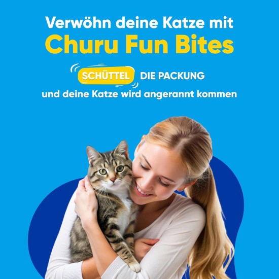 INABA Churu Bites Rich in Chicken and Tuna Cat Treats | Grain Free, Sugar Free, No Artificial Flavours Cat Snacks | Perfect to Hide Medicine 30 g (Pack of 1) INABA Churu Bites Rich in Chicken and Tuna Cat Treats | Grain Free, Sugar Free, No Artificial Flavours Cat Snacks | Perfect to Hide Medicine 30 g (Pack of 1)