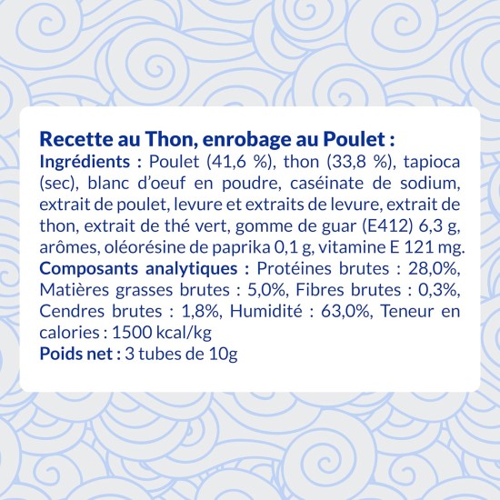 INABA Churu Bites Rich in Chicken and Tuna Cat Treats | Grain Free, Sugar Free, No Artificial Flavours Cat Snacks | Perfect to Hide Medicine 30 g (Pack of 1) INABA Churu Bites Rich in Chicken and Tuna Cat Treats | Grain Free, Sugar Free, No Artificial Flavours Cat Snacks | Perfect to Hide Medicine 30 g (Pack of 1)