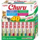 INABA Churu Cat Treats, No By-Products, Creamy Snack, Variety Box with Seafood, Grain-Free, Sugar-Free, Low Calorie, 100% Natural Meat, Premium Cat Treats, 560 g INABA Churu Cat Treats, No By-Products, Creamy Snack, Variety Box with Seafood, Grain-Free, Sugar-Free, Low Calorie, 100% Natural Meat, Premium Cat Treats, 560 g