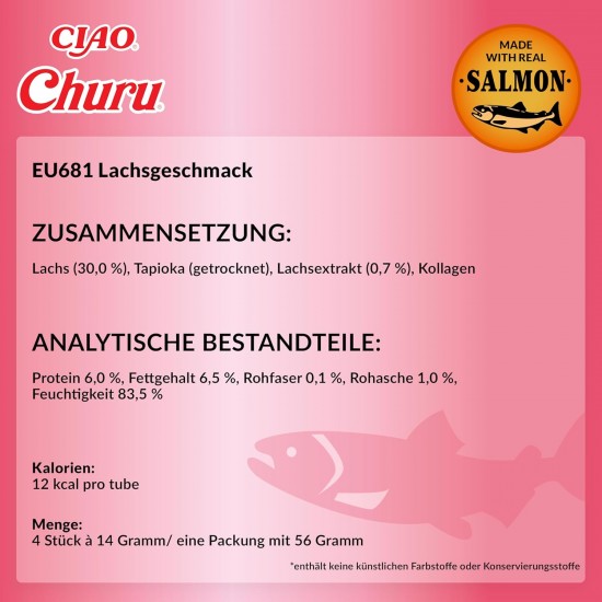 INABA Churu Cat Treats, No By-Products, Creamy Snack, Variety Box with Seafood, Grain-Free, Sugar-Free, Low Calorie, 100% Natural Meat, Premium Cat Treats, 560 g INABA Churu Cat Treats, No By-Products, Creamy Snack, Variety Box with Seafood, Grain-Free, Sugar-Free, Low Calorie, 100% Natural Meat, Premium Cat Treats, 560 g