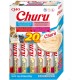 INABA Churu Cat Treats, No By-Products, Creamy Snack, Variety Box with Seafood, Grain-Free, Sugar-Free, Low Calorie, 100% Natural Meat, Premium Cat Treats, 280 g