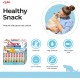 INABA Churu Cat Treats, No By-Products, Creamy Snack, Variety Box with Seafood, Grain-Free, Sugar-Free, Low Calorie, 100% Natural Meat, Premium Cat Treats, 280 g