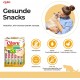 INABA Churu Cat Treats, No By-Products, Creamy Snack, Variety Box with Seafood, Grain-Free, Sugar-Free, Low Calorie, 100% Natural Meat, Premium Cat Treats, 280 g