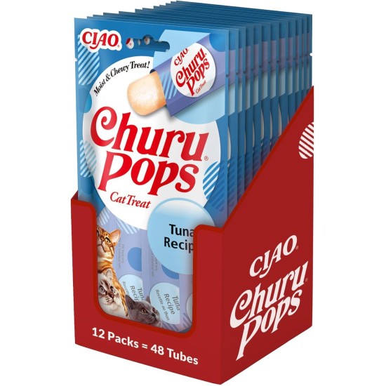 INABA Churu Fun Bites No By-Products Cat Treats, High-Quality Proteins with 56% Chicken, Grain-Free, Sugar-Free Cat Treats, Cat Treats in Small Appetizes, 96 g (Pack of 1) INABA Churu Fun Bites No By-Products Cat Treats, High-Quality Proteins with 56% Chicken, Grain-Free, Sugar-Free Cat Treats, Cat Treats in Small Appetizes, 96 g (Pack of 1)
