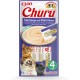 INABA Churu Puree Cat Snacks - Cat Paste for Feeding from the Hand - Cat Sticks with Tuna & Clam - 4 Sticks x 14 g INABA Churu Puree Cat Snacks - Cat Paste for Feeding from the Hand - Cat Sticks with Tuna & Clam - 4 Sticks x 14 g