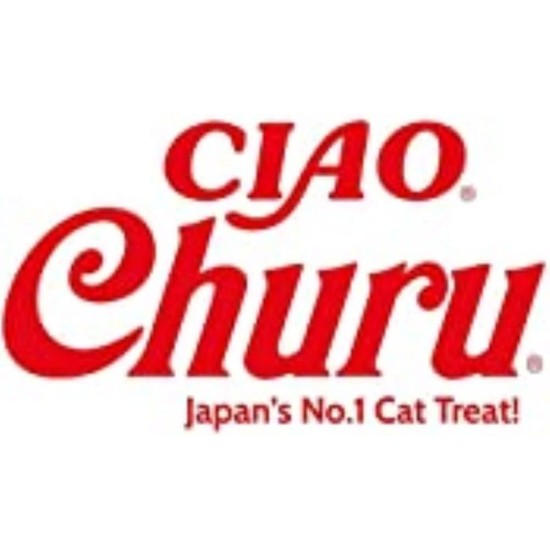 INABA Churu Puree Cat Snacks - Cat Paste for Feeding from the Hand - Cat Sticks with Tuna & Clam - 4 Sticks x 14 g INABA Churu Puree Cat Snacks - Cat Paste for Feeding from the Hand - Cat Sticks with Tuna & Clam - 4 Sticks x 14 g