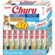 INABA Churu Puree Cat Treats Creamy Snacks, Variety Box with Tuna & Seafood 40 x 14 g, Premium Quality Cat Snacks INABA Churu Puree Cat Treats Creamy Snacks, Variety Box with Tuna & Seafood 40 x 14 g, Premium Quality Cat Snacks