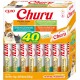 INABA Churu Puree Cat Treats Creamy Snacks, Variety Box with Tuna & Seafood 40 x 14 g, Premium Quality Cat Snacks INABA Churu Puree Cat Treats Creamy Snacks, Variety Box with Tuna & Seafood 40 x 14 g, Premium Quality Cat Snacks