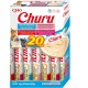 INABA Churu Puree Multipack - Total 20 Tubes: 5x Chicken with Cheese, 5x Chicken with Beef, 5x Chicken with Cheese & Beef and 5x Chicken with Salmon INABA Churu Puree Multipack - Total 20 Tubes: 5x Chicken with Cheese, 5x Chicken with Beef, 5x Chicken with Cheese & Beef and 5x Chicken with Salmon