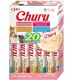 INABA Churu Puree Multipack - Total 20 Tubes: 5x Chicken with Cheese, 5x Chicken with Beef, 5x Chicken with Cheese & Beef and 5x Chicken with Salmon INABA Churu Puree Multipack - Total 20 Tubes: 5x Chicken with Cheese, 5x Chicken with Beef, 5x Chicken with Cheese & Beef and 5x Chicken with Salmon