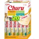 INABA Churu Puree Multipack - Total 20 Tubes: 5x Chicken with Cheese, 5x Chicken with Beef, 5x Chicken with Cheese & Beef and 5x Chicken with Salmon INABA Churu Puree Multipack - Total 20 Tubes: 5x Chicken with Cheese, 5x Chicken with Beef, 5x Chicken with Cheese & Beef and 5x Chicken with Salmon