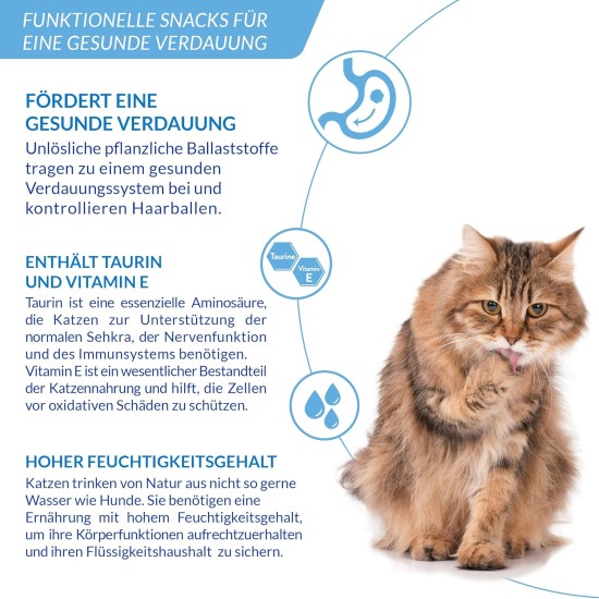 INABA Churu Skin & Coat - Cat Treats with Chicken - Omega 3 & 6 and Taurine - Feline Snacks, Creamy Texture - Cat Food, Skin & Fur - 4 Tubes x 14 g INABA Churu Skin & Coat - Cat Treats with Chicken - Omega 3 & 6 and Taurine - Feline Snacks, Creamy Texture - Cat Food, Skin & Fur - 4 Tubes x 14 g