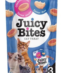 INABA Juicy Bites 98% Chicken Meat, 29% Protein, Rich in Chicken and Tuna Cat Treats, Grain Free, Sugar Free, No Derivatives, Premium Cat Treats from Japan, 33.9 g (Pack of 1) INABA Juicy Bites 98% Chicken Meat, 29% Protein, Rich in Chicken and Tuna Cat Treats, Grain Free, Sugar Free, No Derivatives, Premium Cat Treats from Japan, 33.9 g (Pack of 1)
