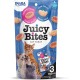 INABA Juicy Bites Cat Treats - Nibble Bags with Juicy Core in Funny Shapes - Mouth Size Cat Snacks in 2 Flavours - Chicken & Tuna 3 x 11 g INABA Juicy Bites Cat Treats - Nibble Bags with Juicy Core in Funny Shapes - Mouth Size Cat Snacks in 2 Flavours - Chicken & Tuna 3 x 11 g