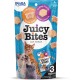 INABA Juicy Bites Cat Treats - Nibble Bags with Juicy Core in Funny Shapes - Mouth Size Cat Snacks in 2 Flavours - Chicken & Tuna 3 x 11 g INABA Juicy Bites Cat Treats - Nibble Bags with Juicy Core in Funny Shapes - Mouth Size Cat Snacks in 2 Flavours - Chicken & Tuna 3 x 11 g