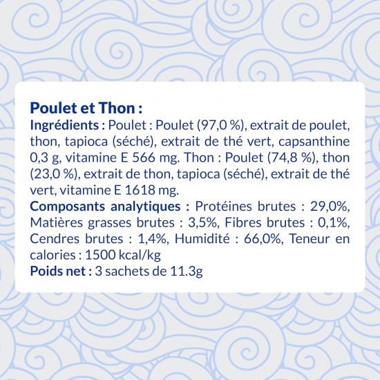 INABA Juicy Bites Rich in Chicken and Tuna Cat Treats, 98% Chicken Meat, 29% Protein, Grain Free, No Sugar, No By-Products, Premium Cat Treats from Japan, 33.9 g (Pack of 1) INABA Juicy Bites Rich in Chicken and Tuna Cat Treats, 98% Chicken Meat, 29% Protein, Grain Free, No Sugar, No By-Products, Premium Cat Treats from Japan, 33.9 g (Pack of 1)