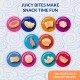 INABA Juicy Bites Rich in Chicken and Tuna Cat Treats, 98% Chicken Meat, 29% Protein, Grain Free, No Sugar, No By-Products, Premium Cat Treats from Japan, 33.9 g (Pack of 1) INABA Juicy Bites Rich in Chicken and Tuna Cat Treats, 98% Chicken Meat, 29% Protein, Grain Free, No Sugar, No By-Products, Premium Cat Treats from Japan, 33.9 g (Pack of 1)