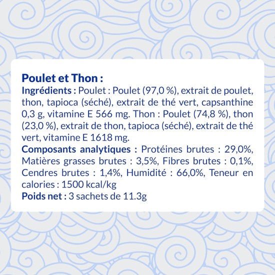 INABA Juicy Bites Rich in Chicken and Tuna Cat Treats, 98% Chicken Meat, 29% Protein, Grain Free, No Sugar, No By-Products, Premium Cat Treats from Japan, 33.9 g (Pack of 1) INABA Juicy Bites Rich in Chicken and Tuna Cat Treats, 98% Chicken Meat, 29% Protein, Grain Free, No Sugar, No By-Products, Premium Cat Treats from Japan, 33.9 g (Pack of 1)