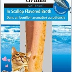INABA Tuna Fillet Grilled Cat Treats with 88% Real Tuna, a Single Source of Protein, Cat Treats without By-Products, No Sugar, The Best Tuna Snack for Cats 15 g INABA Tuna Fillet Grilled Cat Treats with 88% Real Tuna, a Single Source of Protein, Cat Treats without By-Products, No Sugar, The Best Tuna Snack for Cats 15 g