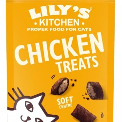 Lily's Kitchen Treats made with natural ingredients, pack for adult cats, the ultimate reward with chicken, grain-free formula, 10 x 60 g Lily's Kitchen Treats made with natural ingredients, pack for adult cats, the ultimate reward with chicken, grain-free formula, 10 x 60 g