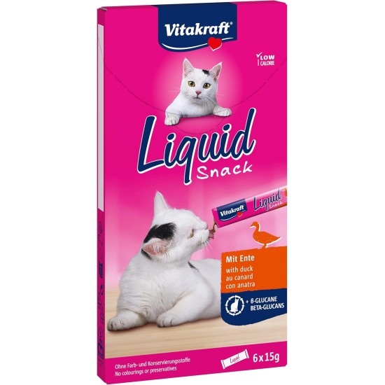 Liquid Snack Duck + Beta Glucans, 1 Pack (1 x 6 sachets) Liquid Snack Duck + Beta Glucans, 1 Pack (1 x 6 sachets)