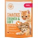 MERA Crunch & Soft with Salmon, 200 g Delicious Cat Treats, Nutritious Cat Snack Full of Vitamins and Minerals, Crisky Cushion with Creamy Filling MERA Crunch & Soft with Salmon, 200 g Delicious Cat Treats, Nutritious Cat Snack Full of Vitamins and Minerals, Crisky Cushion with Creamy Filling
