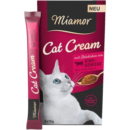 Miamor Cat Snack Malt Cream + Cheese 11 x 6 x 15 g Miamor Cat Snack Malt Cream + Cheese 11 x 6 x 15 g