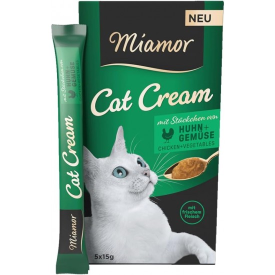 Miamor Cat Snack Malt Cream + Cheese 11 x 6 x 15 g Miamor Cat Snack Malt Cream + Cheese 11 x 6 x 15 g
