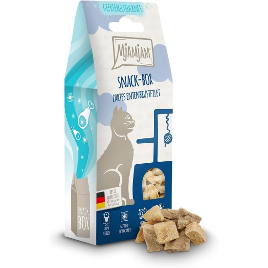 MjAMjAM Premium Cat Snack, Snack Bag, Juicy Chicken, Pack of 1 (1 x 125 g), Natural, No Synthetic Preservatives MjAMjAM Premium Cat Snack, Snack Bag, Juicy Chicken, Pack of 1 (1 x 125 g), Natural, No Synthetic Preservatives