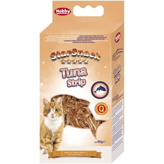 Nobby StarSnack Cat Tuna Strip Approx. 80 g Nobby StarSnack Cat Tuna Strip Approx. 80 g