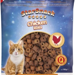 Nobby StarSnack Chicken Rolls Bag 180g Nobby StarSnack Chicken Rolls Bag 180g