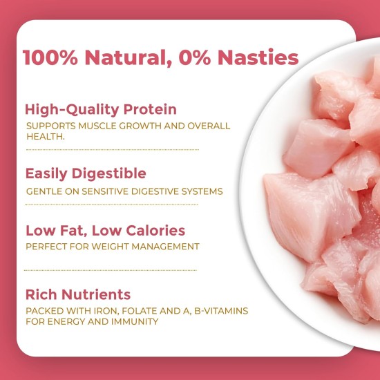 Pawfect Nature's Feast FD Cat Treat, Chicken Breast Pawfect Nature's Feast FD Cat Treat, Chicken Breast