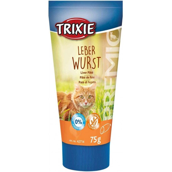 Premio liver pâté, spoil your cat! 75 g tube (eases the application of medicines) Premio liver pâté, spoil your cat! 75 g tube (eases the application of medicines)