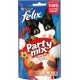 Purina Felix Party Mix Cat Snack Mixed Grill with Beef, Chicken and Salmon, 8 Packs of 60 g Purina Felix Party Mix Cat Snack Mixed Grill with Beef, Chicken and Salmon, 8 Packs of 60 g