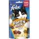 Purina Felix Party Mix Original Mix Cat Snack with Chicken, Liver and Turkey 8 Packs of 60 g Purina Felix Party Mix Original Mix Cat Snack with Chicken, Liver and Turkey 8 Packs of 60 g
