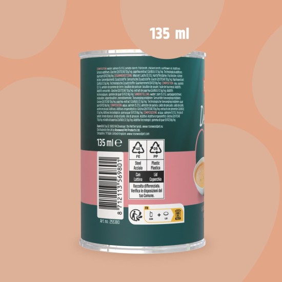 Rosewood Deli Soup Chicken - Delicious Cat Snack as Broth with Delicate Chicken Pieces, Natural Ingredients, No Sugar & Salt, No Artificial Additives, 135 ml Rosewood Deli Soup Chicken - Delicious Cat Snack as Broth with Delicate Chicken Pieces, Natural Ingredients, No Sugar & Salt, No Artificial Additives, 135 ml
