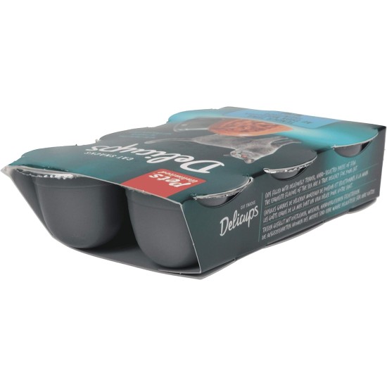 Rosewood Gobelets Délices Tuna & Chicken - Soft Cat Snacks, Natural Ingredients, Omega-3 & Omega-6, No Salt & Sugar, No Artificial Additives, 6 x 22 g Rosewood Gobelets Délices Tuna & Chicken - Soft Cat Snacks, Natural Ingredients, Omega-3 & Omega-6, No Salt & Sugar, No Artificial Additives, 6 x 22 g