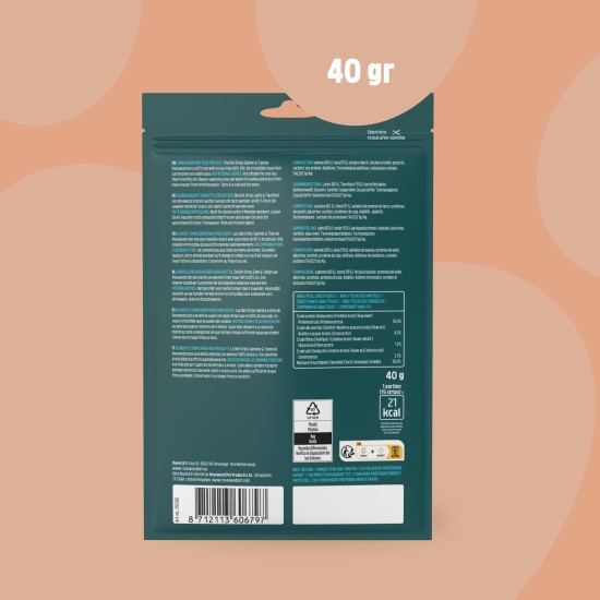 Rosewood Tuna and Salmon Strips, 40 g, Delicious Treats for Dogs Rosewood Tuna and Salmon Strips, 40 g, Delicious Treats for Dogs