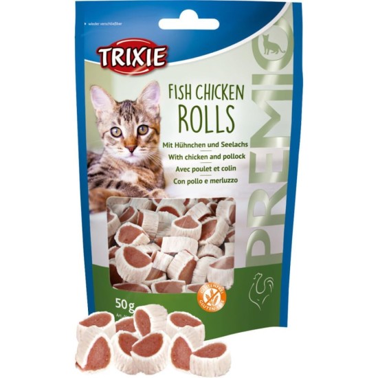 Trixie Premio Cat Treats Rolls 50g Trixie Premio Cat Treats Rolls 50g