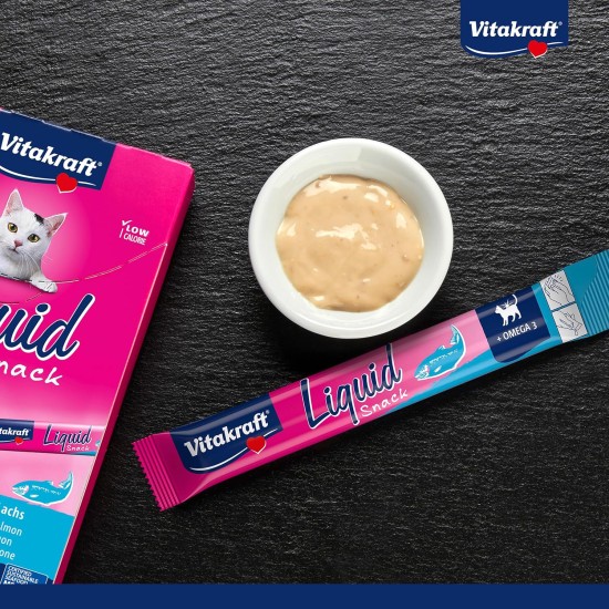 Vitakraft Cat Liquid Snack (Flavour: Omega 3) Vitakraft Cat Liquid Snack (Flavour: Omega 3)