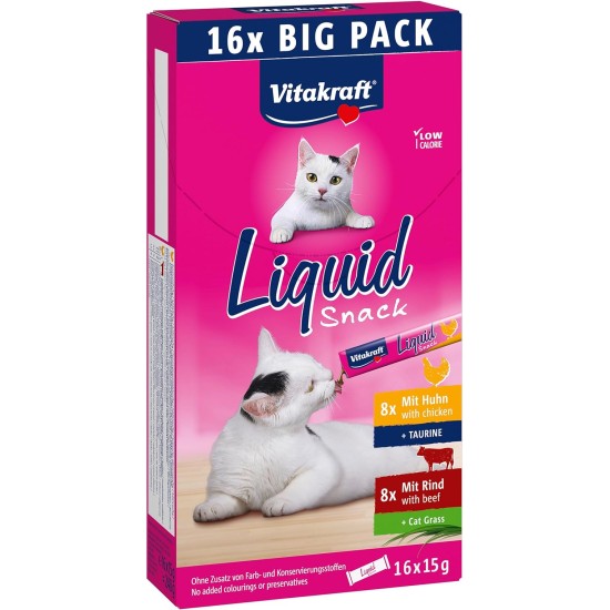 Vitakraft Cat Liquid Snack (Flavour: Taurine) Vitakraft Cat Liquid Snack (Flavour: Taurine)