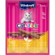 Vitakraft Cat Stick Classic, Cat Treat, Meaty Stick, with Poultry and Liver, Storage Size, No Added Sugar (10 x 36 g) Vitakraft Cat Stick Classic, Cat Treat, Meaty Stick, with Poultry and Liver, Storage Size, No Added Sugar (10 x 36 g)