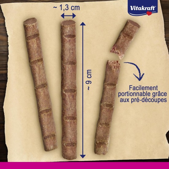 Vitakraft Cat Stick Classic, Cat Treat, Meaty Stick, with Poultry and Liver, Storage Size, No Added Sugar (10 x 36 g) Vitakraft Cat Stick Classic, Cat Treat, Meaty Stick, with Poultry and Liver, Storage Size, No Added Sugar (10 x 36 g)